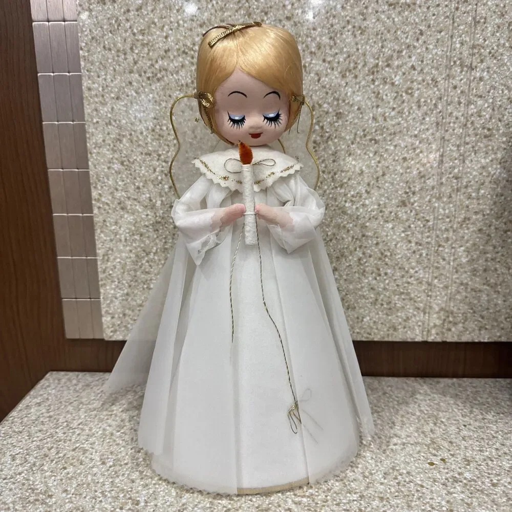 Vintage Angel Table top 11 Inches Tall Made In Japan
